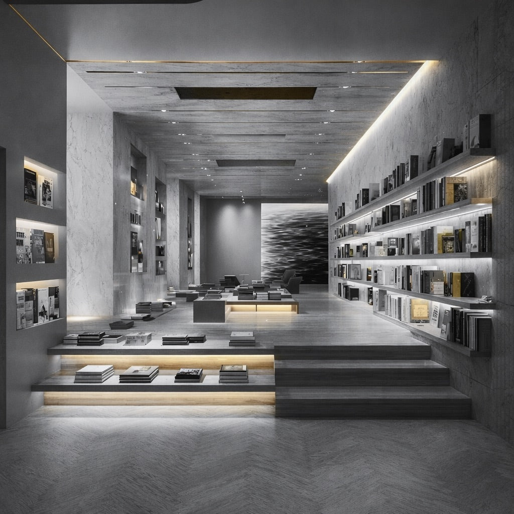 Black-and-white editorial portrait of Aūna Millér wearing a headwrap, photographed in soft light with a composed, reflective expression.